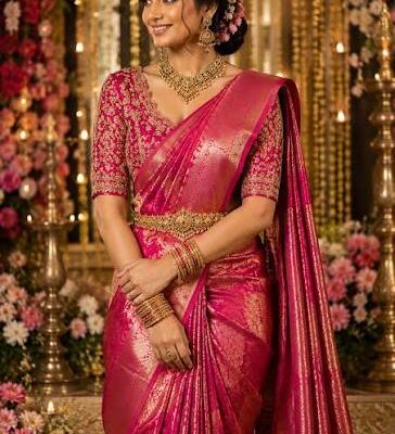 Kanchipuram Silk Bridal Saree